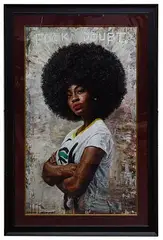 Fuck Doubt by Tim Okamura, Giclee Reproduction Print, offered Nov 2020