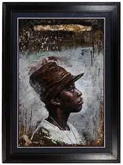 Gold Vein by Tim Okamura, Giclee Reproduction Print, offered Nov 2020