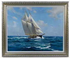 Steady Wind by Charles Vickery, Oil on Canvas, offered Nov 2020