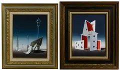 Norman C. Black, Untitled, Acrylic on Board