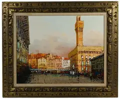 Albert Pucci, Untitled, Oil on Canvas