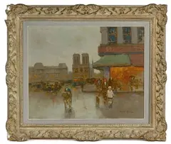Untitled by Andre Gisson, Oil on Canvas, offered Oct 2020