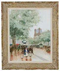 Untitled by Andre Gisson, Oil on Canvas, offered Oct 2020