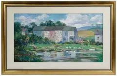 Arthur Meltzer, Untitled, Oil on Board