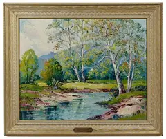 Ernest T. Fredericks, Untitled, Oil on Canvas