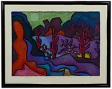 George Colin, Untitled, Pastel on Paper