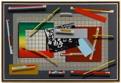 Joseph Ramsauer, April 25, 1952 No.1, 1952, Mixed Media on Canvas