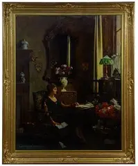 Albert Chevallier Tayler, Untitled, Oil on Canvas