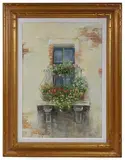 Balcone by Varallo A, Oil on Canvas, offered Oct 2020