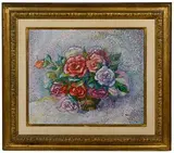 Yvonne Canu, Untitled, Oil on Masonite