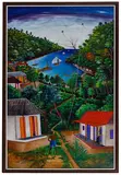 Untitled by Pauleus Vital, Oil on Masonite, offered Oct 2020