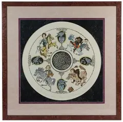 Judicial Merry-Go-Round by Curt Frankenstein, Etching, offered Oct 2020