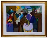 Itzchak Tarkay, Untitled, Serigraph
