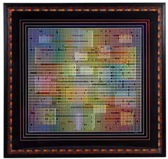 Offset by Yaacov Agam, Lithograph, offered Oct 2020