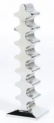 Edgar Tafur, Chrome Over, Bronze Sculpture