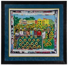 Faith Ringgold, The Sunflower's Quilting Bee at Arles, Serigraph
