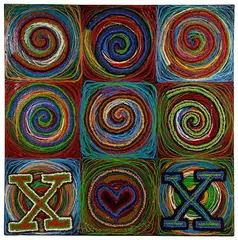 Untitled by Jamie Hayes, Acrylic on Canvas, offered Sep 2020