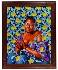 Kehinde Wiley, Psyche Abandoned, Oil on Linen