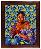 Kehinde Wiley, Psyche Abandoned, Oil on Linen