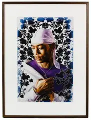 Tomb of Pope Alexander VII Study I by Kehinde Wiley, Pigment Print, offered Sep 2020