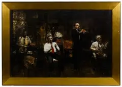 Untitled by Jim Pennington, Oil on Panel, offered Sep 2020