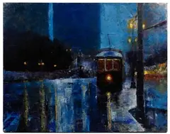 Untitled by Jim Pennington, Oil on Panel, offered Sep 2020