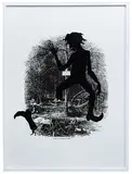 Kara Walker, Scene of McPherson's Death, Lithograph and Screenprint on Paper