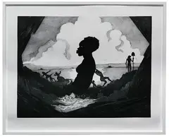 Resurrection Story without Patrons by Kara Walker, Etching with Aquatint, offered Sep 2020
