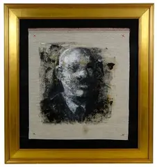 Untitled by David Harouni, Oil on Unstretched Linen, offered Sep 2020