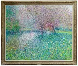 Charles Neal, Reflections, Byfleet Manor..., Oil on Canvas