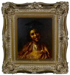 Constant Georges Gaste, Untitled, Oil on Canvas Board