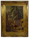 Untitled by Julius Berzevizy, Oil on Canvas, offered Sep 2020