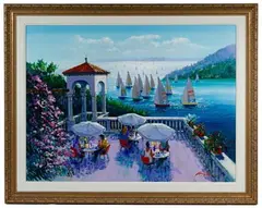 Kerry Hallam, Weekend Regatta, Giclee