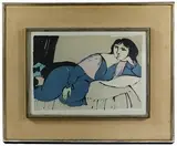 Domenico Cantatore, Untitled, Lithograph