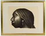 Mujer de Taxco by Luis Arenal Bastar, Lithograph, offered Sep 2020