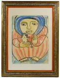 Mutter by Nan Cuz-Schafer, Lithograph, offered Sep 2020