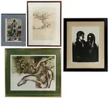 Pale Horse by Tony Bass, Etching, offered Sep 2020