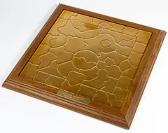 Landscape Variations by Richard Hunt, Bronze Puzzle Sculpture, offered Sep 2020