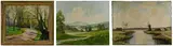 Bend in the Road by Beatrice S. Levy, Oil on Masonite, offered Sep 2020