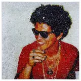 Tiffanie Anderson, Bruno Mars, Mixed Media on Canvas