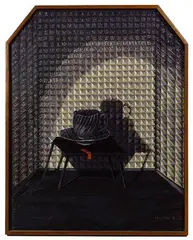 Eleanor Spiess-Ferris, Black Tea Cup, Oil on Board