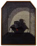Black Tea Cup by Eleanor Spiess-Ferris, Oil on Board, offered Aug 2020