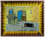 Hollis Sigler, You Play the Same Song Over and Over, Pastel on Paper