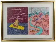 Janet Cooling, Colored, Pencil on Paper