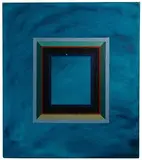 Untitled by René Santos, Oil and Encaustic on Linen, offered Aug 2020