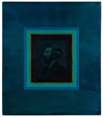 René Santos, Jules Hutzel, Oil and Encaustic on Linen