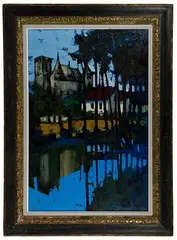 Untitled by Robert Moya, Oil on Canvas, offered Aug 2020