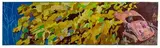 Adrian Moldovan, Foliage Over Car, Oil on Canvas