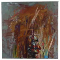Adrian Moldovan, Overcasted Portrait, Oil on Canvas