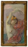 Untitled by Clovis Cazes, Oil on Board, offered Aug 2020